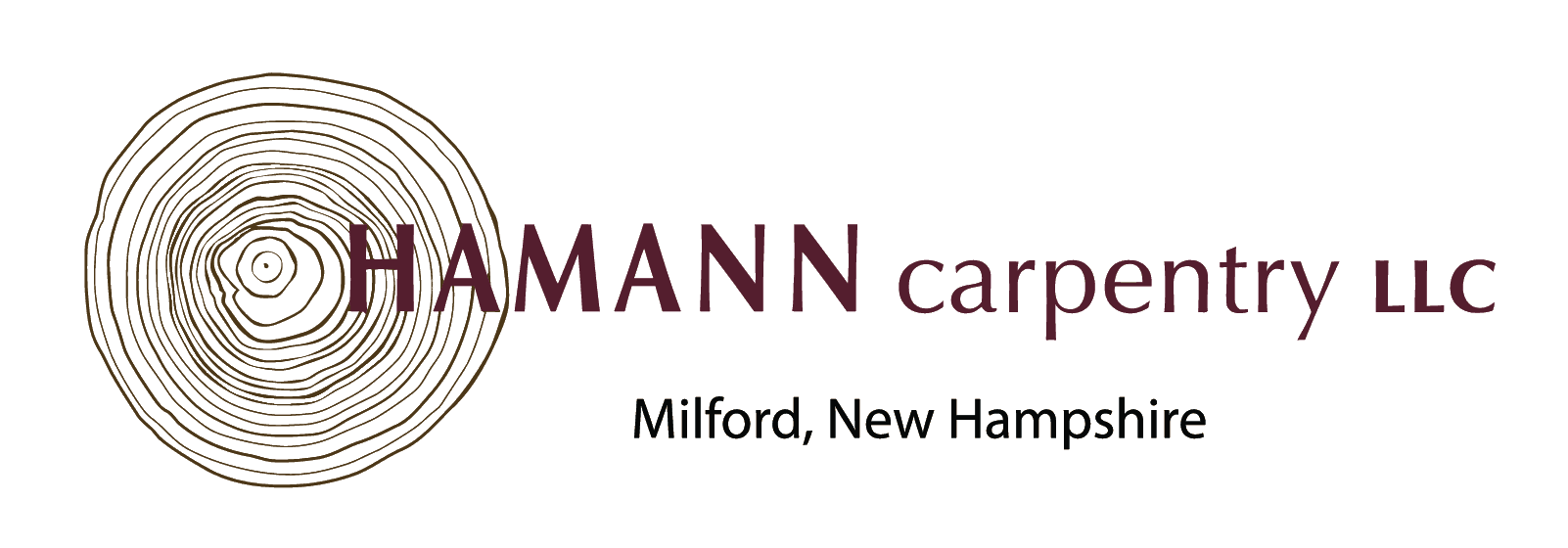 Milford, New Hampshire carpentry logo